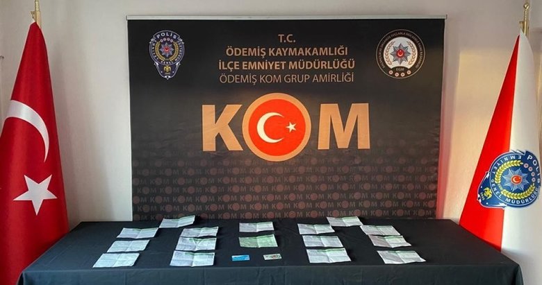 İzmir’de tefecilik yapan 1 kişi yakalandı