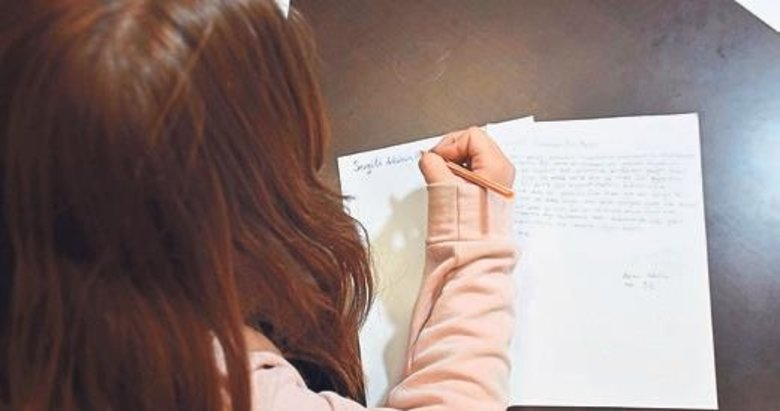 İzmirli öğrencilerden ‘iyilik’ mektupları
