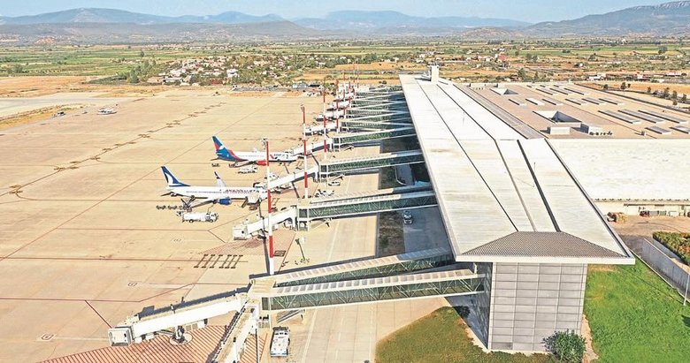 Milas-Bodrum Havalimanı’nda 918 bin yolcuya hizmet verildi