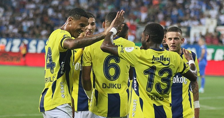 Fenerbahçe güle oynaya