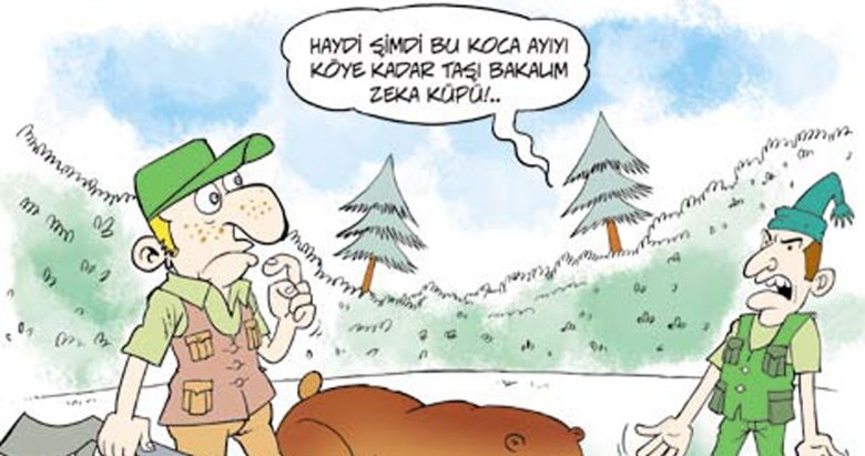 İzmir’den tatlı geyikler