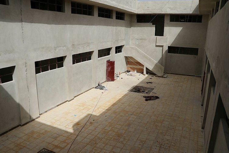 Afrin merkez hapishanesi görüntülendi