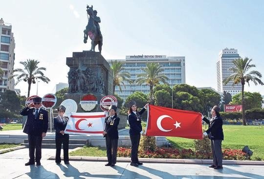 Kıbrıs Barış Harekatı’nın 50’nci yılında Doğu Akdeniz’de Türk şöleni