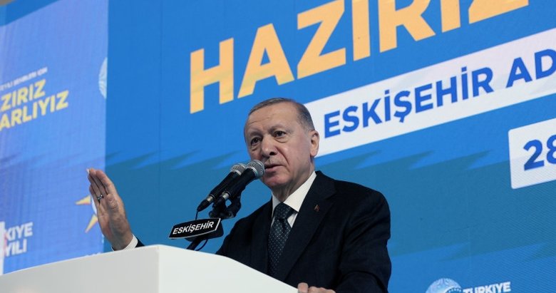 Başkan Erdoğan’dan Eskişehir’de önemli mesajlar: Ülkemizin de şehirlerimizin de kaybedecek tek bir günü yok
