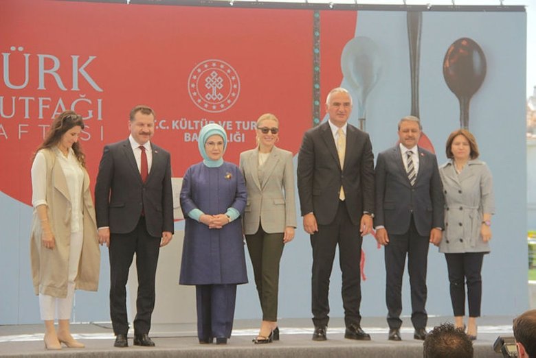 Emine Erdoğan, Türk mutfağı atölyesine katıldı