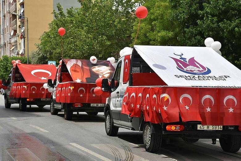 Manisa’da 19 Mayıs’a mehterli kutlama