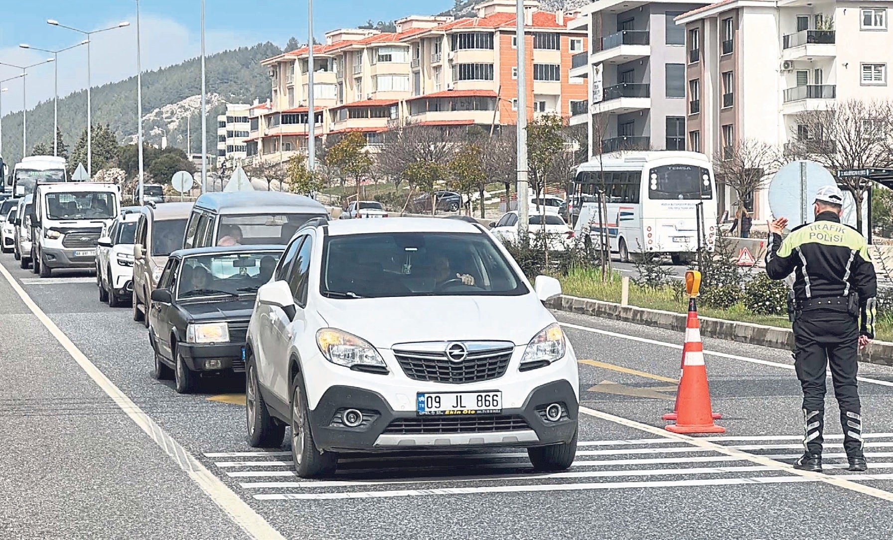 Muğla’da bayram yoğunluğu zirvede