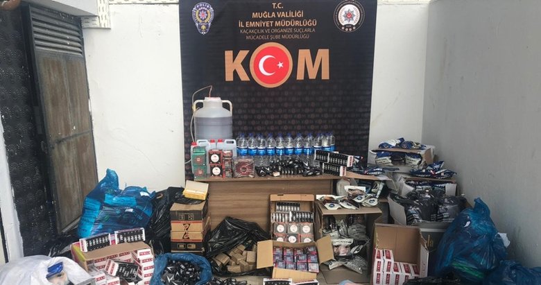 Muğla’da sahte içki ve kaçakçılık operasyonu: 28 gözaltı