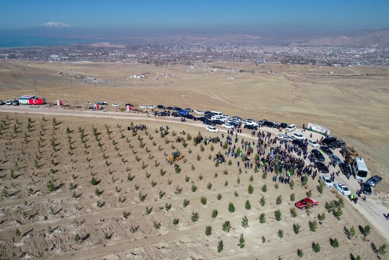 ’Geleceğe Nefes’ kampanyasıyla 81 ile 11 milyon ağaç dikiliyor! İşte illerden manzaralar...