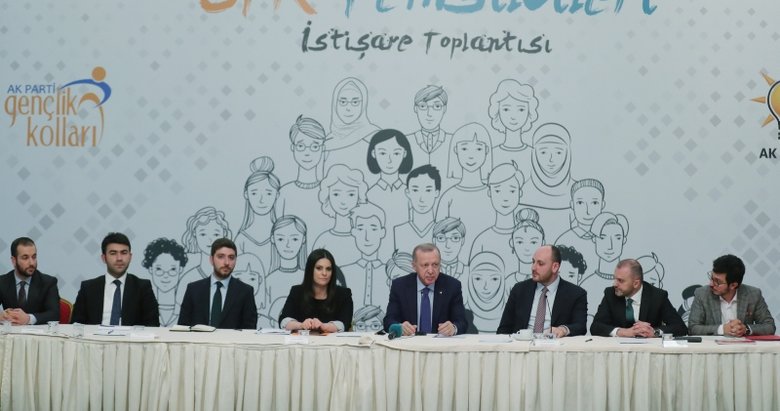 Başkan Erdoğan, gençlik alanında çalışan STK temsilcileriyle bir araya geldi