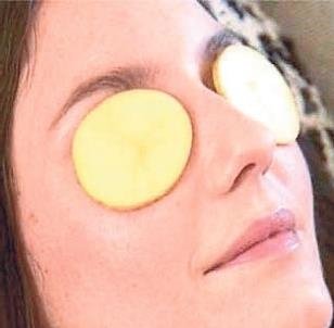 Gözaltı morluklarından kurtaran maskeler