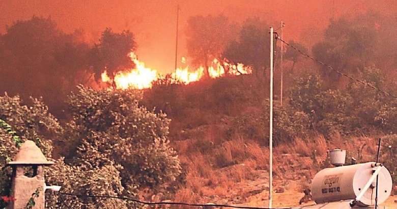 Mandıra Filozofu’nun evi de alevlere teslim oldu