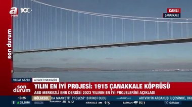 1915 Çanakkale Köprüsü’ne büyük ödül!