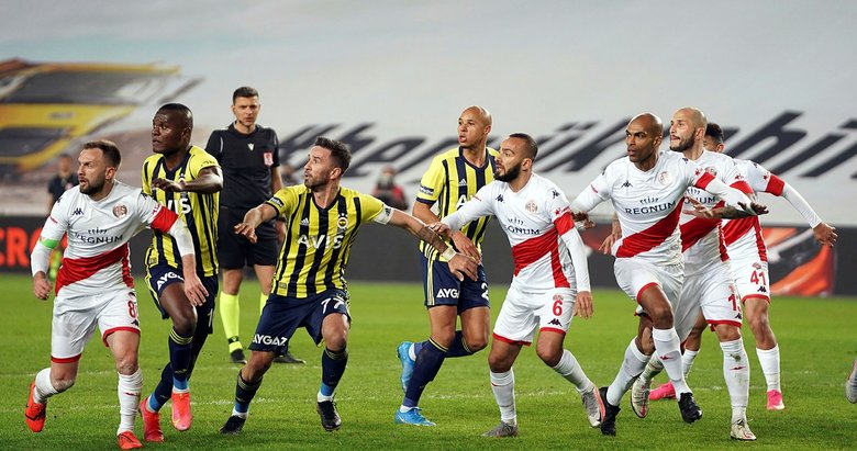 Fenerbahçe 1 - Antalyaspor 1 MAÇ SONUCU