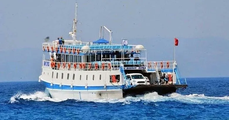 BODRUM’DA SON DAKİKA: Feribot seferleri iptal edildi