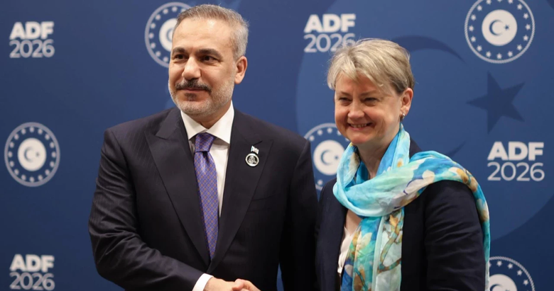 Dışişleri Bakanı Fidan İngiliz mevkidaşı Cooper ile görüştü