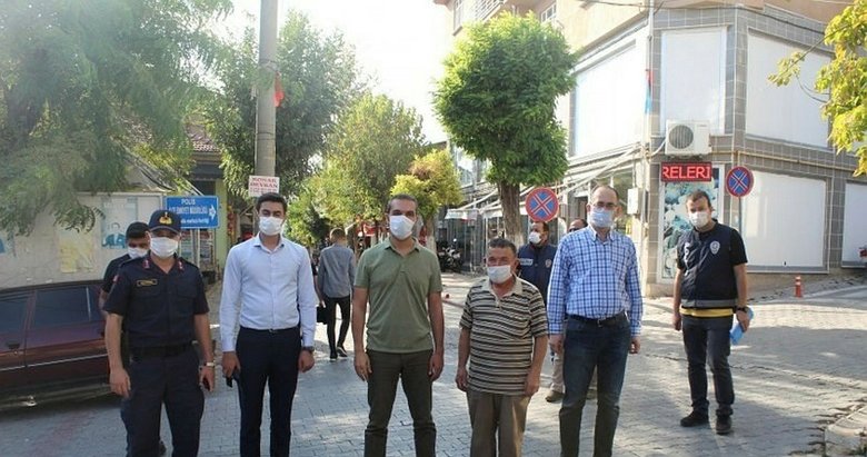 Kütahya Emet’te koronavirüs denetimi