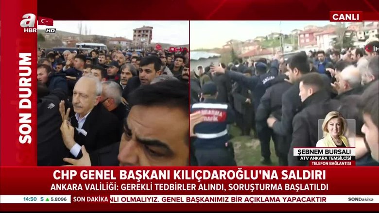 Şehit cenazesinde CHP liderine yumruk