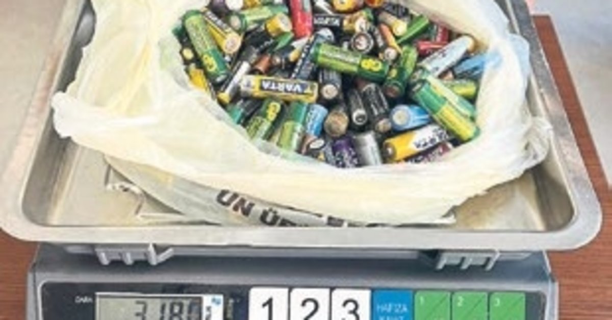 Manisa'da atık pil kampanyasına yoğun ilgi