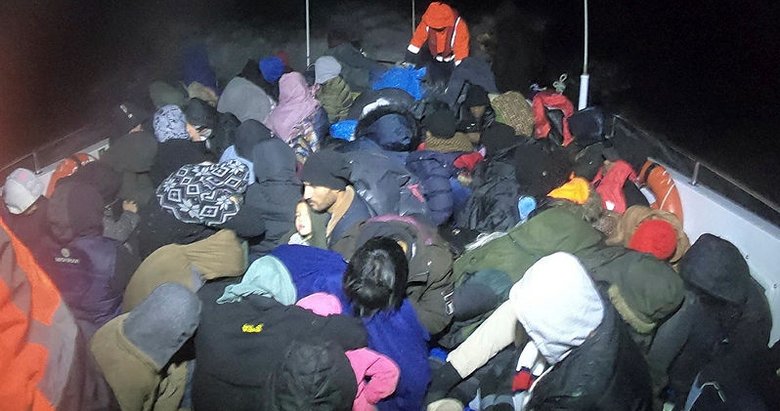 Çanakkale’de 111 düzensiz göçmen yakalandı