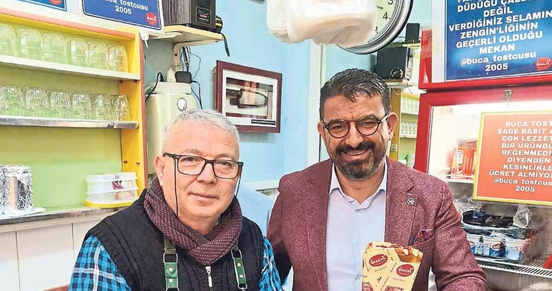 Ünü dünyaya yayılan Buca tostu