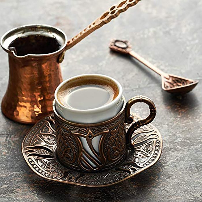 Türk kahvesiyle oturduğunuz yerden kilo verin