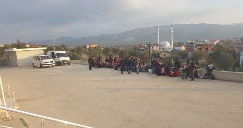 Ayvalık’ta 36 mülteci yakalandı