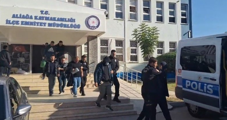 İzmir Aliağa Limanı’ndaki rüşvet operasyonunda 33 şüpheliden 23’üne tutuklama