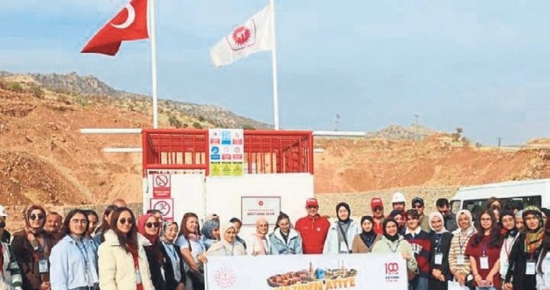 Bakanlık Gabar’da ögrencileri ağırladı