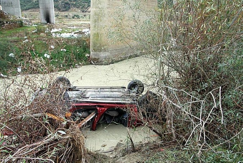 Manisa’da kahreden son! Gediz Nehri’ne uçarak ters döndü