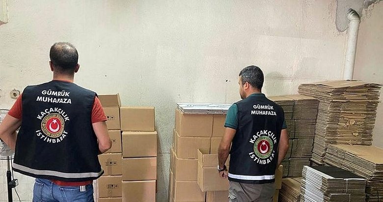 İzmir’deki operasyonda binlerce şişe sahte alkol ele geçirildi