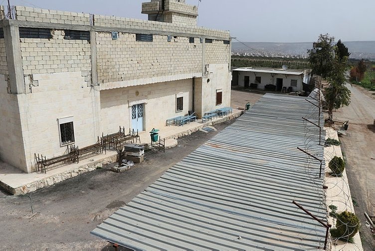 Afrin merkez hapishanesi görüntülendi