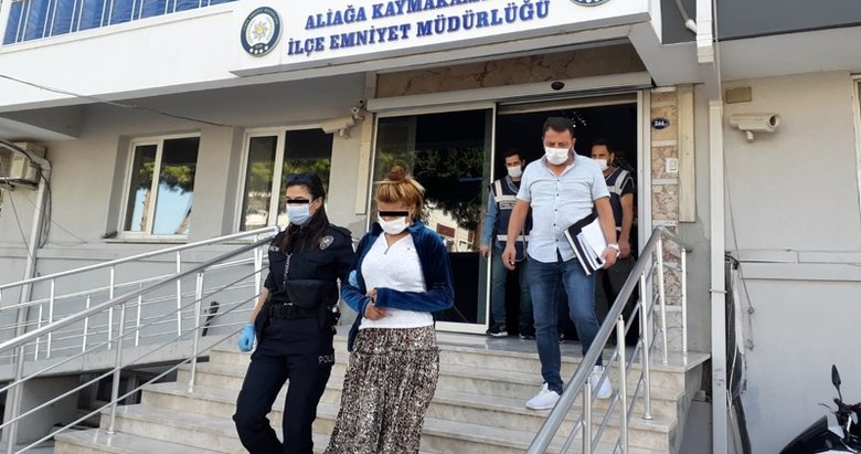 İzmir’de inşaat malzemesi çalan hırsızlar yakalandı