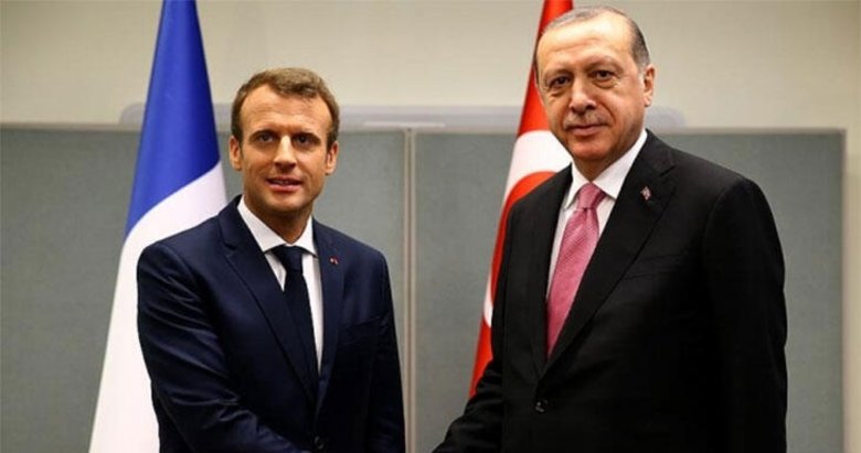 Son dakika: Başkan Erdoğan, Fransa Cumhurbaşkanı Macron’la görüştü