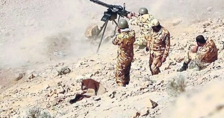 İran’ın sınır muhafızları ile teröristler arasında çatışma