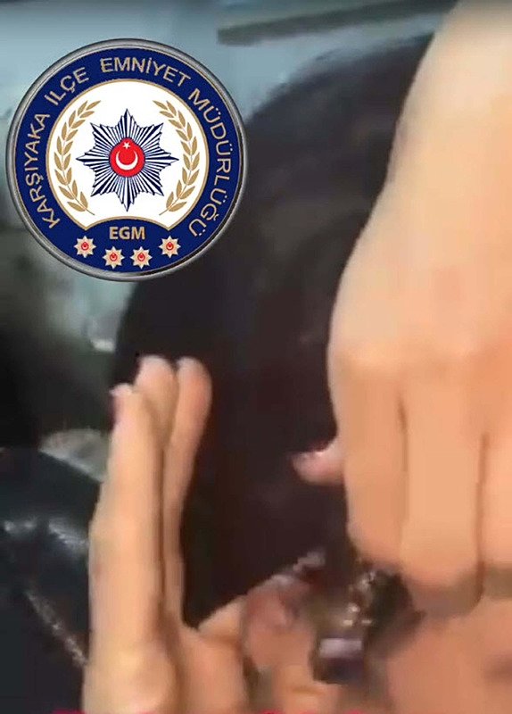 Karşıyaka'da uyuşturucu operasyonu... Bakın nereye saklamış?