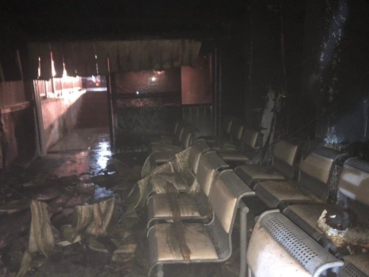 Muğla Milas’taki 75. Yıl Devlet Hastanesi’nde yangın