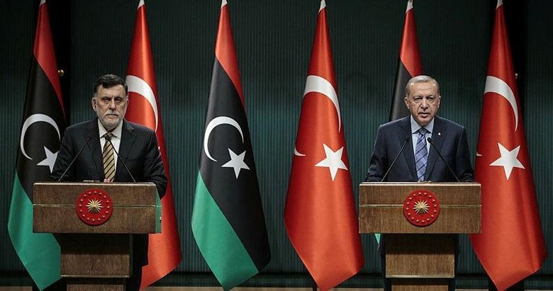 Başkan Erdoğan ve Libya Başbakanı Serrac’tan ortak açıklama