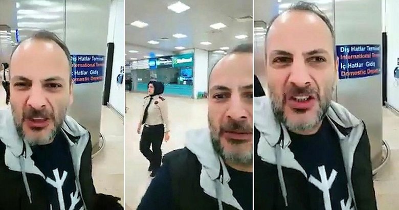 Havalimanı provokatörü Bülent Kökoğlu’na 1 yıl hapis cezası talep edildi