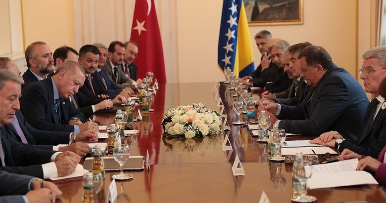 Başkan Erdoğan’dan Bosna Hersek’te önemli toplantı