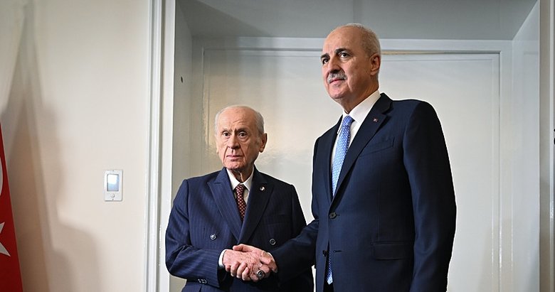 Kurtulmuş’tan Bahçeli’ye Terörsüz Türkiye ziyareti