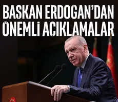 Başkan Erdoğan’dan önemli açıklamalar