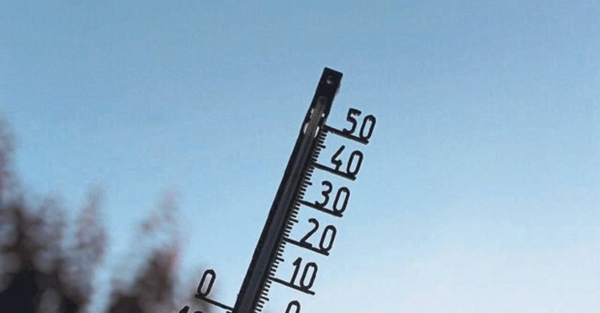 Termometreler Ocak ayında yükseldi