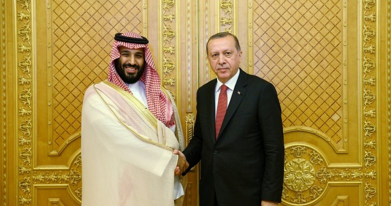 Başkan Erdoğan, Muhammed bin Selman ile görüştü