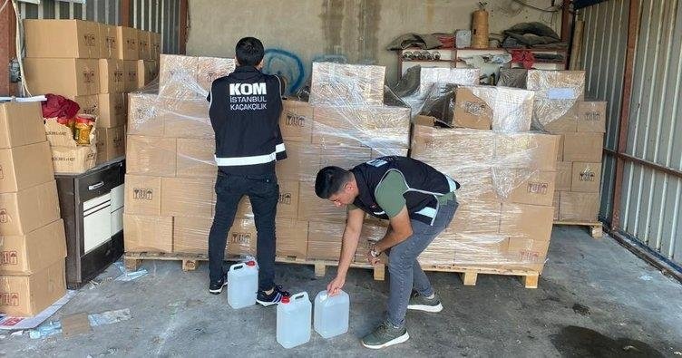 Piyasaya sahte alkol süren örgütlere Zincir operasyonu!