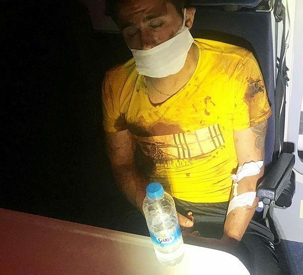 Görüntüleri çıktı! Yunan askerinin ateş açıp, 3 kişinin yaralandığı olayda tekne böyle battı