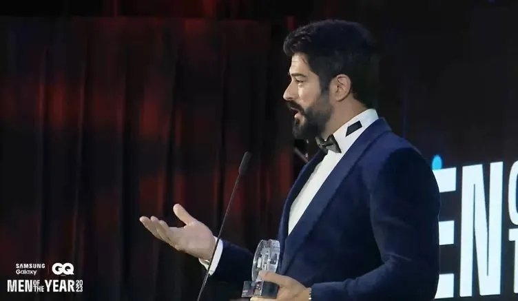 Burak Özçivit GQ Ödül Töreni’nde Gazze’yi unutmadı: Çocukların katledildiği dünyayı kabul etmiyorum!