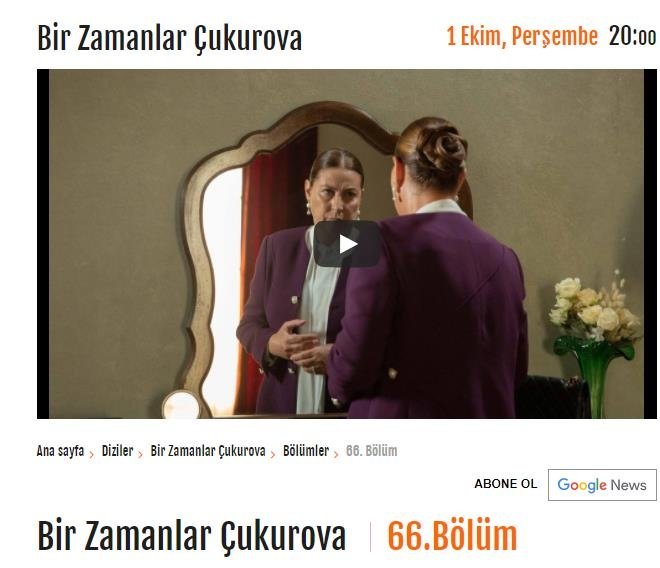 Perşembe’nin birincisi değişmedi! Bir Zamanlar Çukurova yine zirvede!