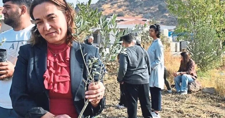 Özel eğitim öğrencileri fidan dikti