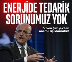 Bakan Şimşek: Enerjide tedarik sorunumuz yok